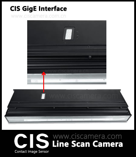 CIS Line Scan Camera GigE