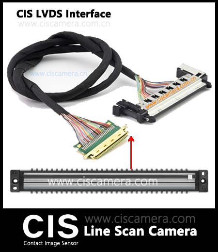 CIS Line Scan Camera LVDS Interface CIS Line Scan Camera LVDS Interface