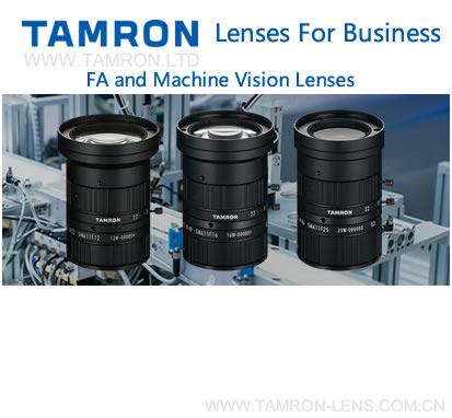 TAMRON FA and Machine Vision Lenses Series