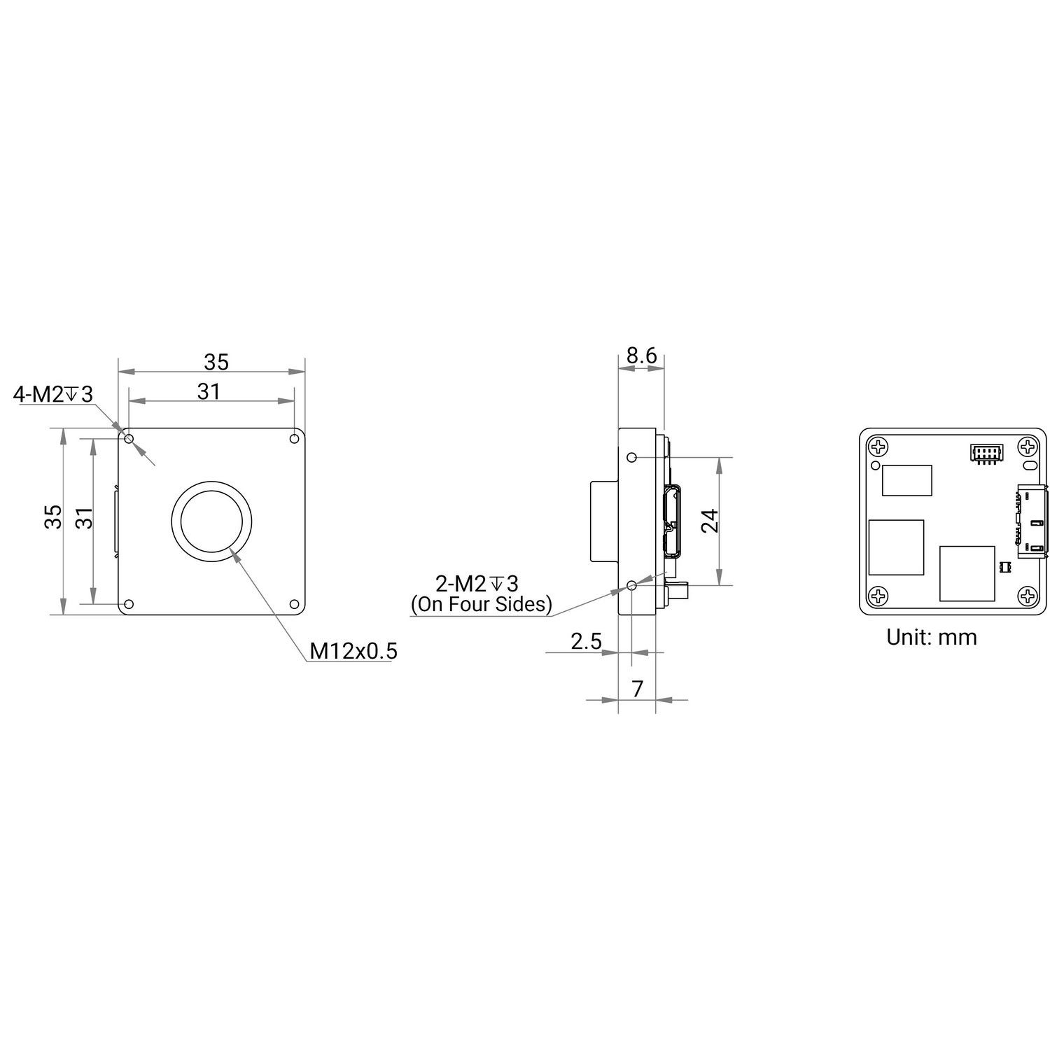HIKROBOT Board Level Camera CB Series - Image 4